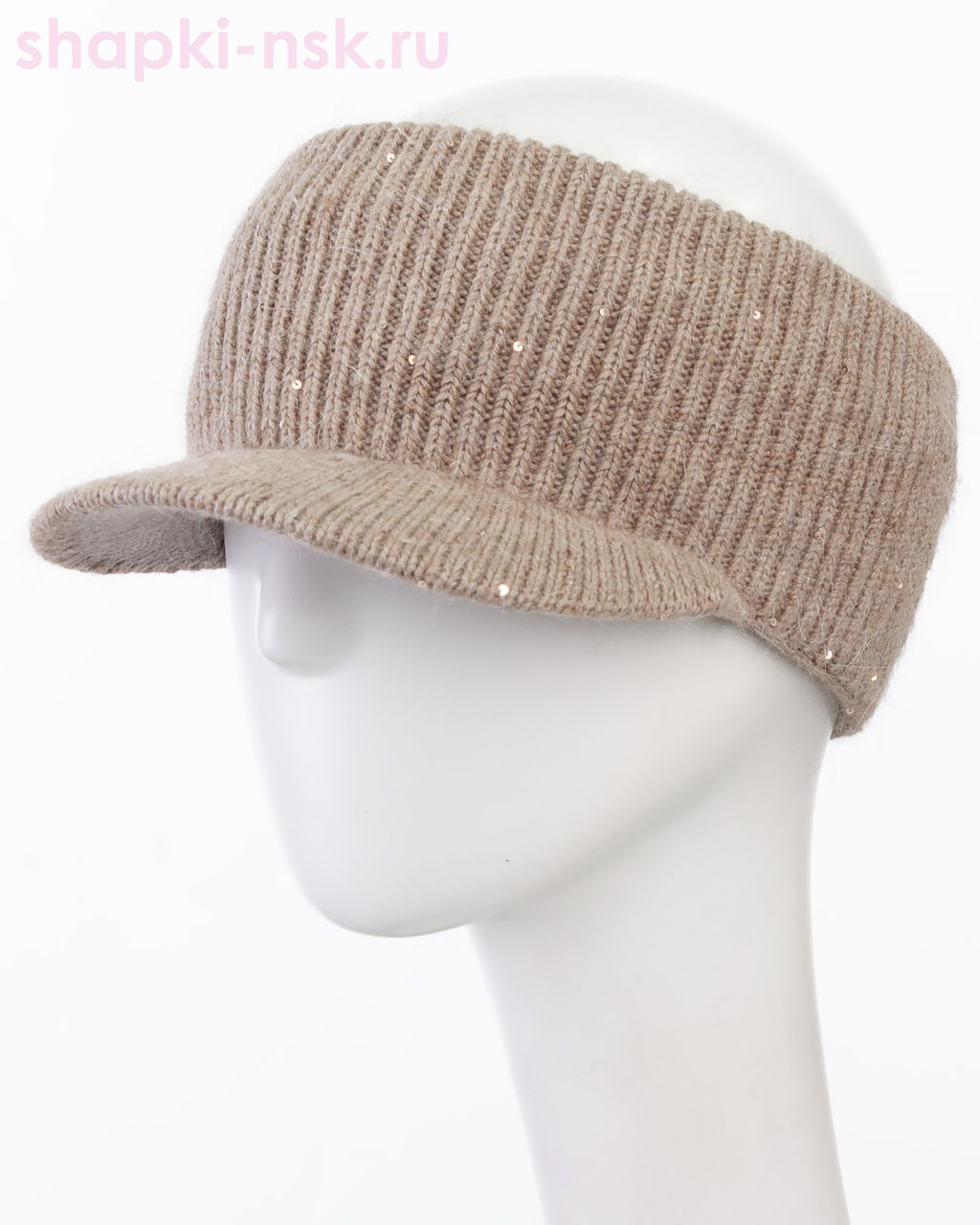 158 PB Повязка с козырьком (56-58)