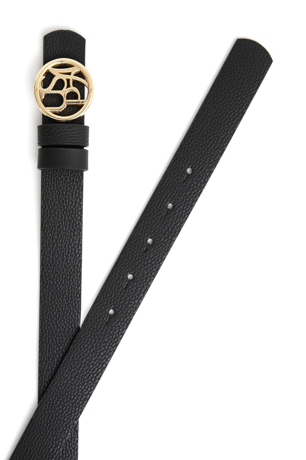 Пояс женский U.S. Polo Assn черный кожа  фото 8