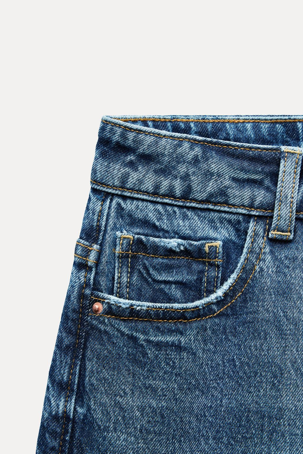 Z1975 MOM-FIT HIGH-WAIST JEANS - Zara фото 29