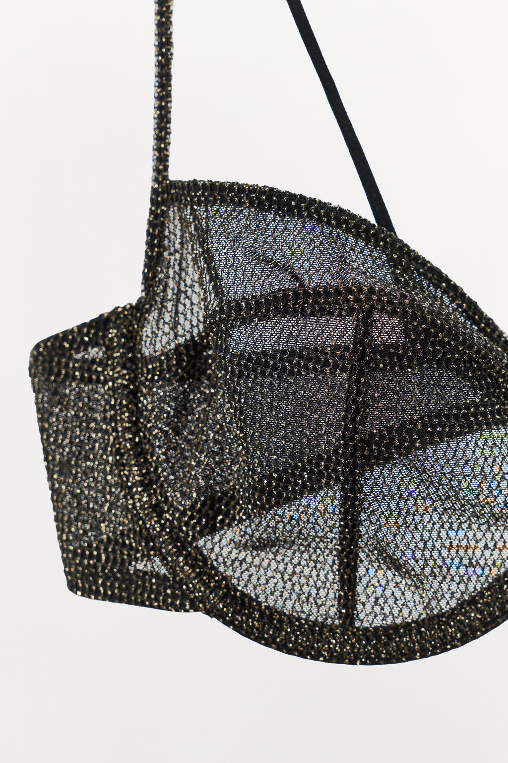 METALLIC THREAD UNDERWIRED BRA - Zara фото 7