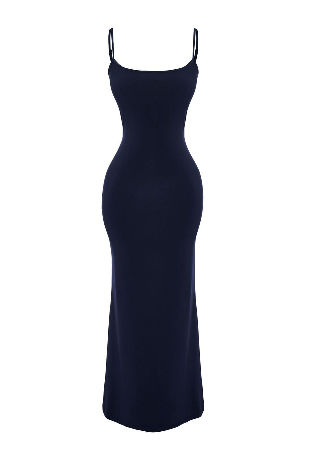 TRENDYOLMILLA Kahverengi Fitted/Vucuda Oturan Ask?l? Maxi Esnek Orme Kalem Elbise TWOSS23EL02435 фото 9