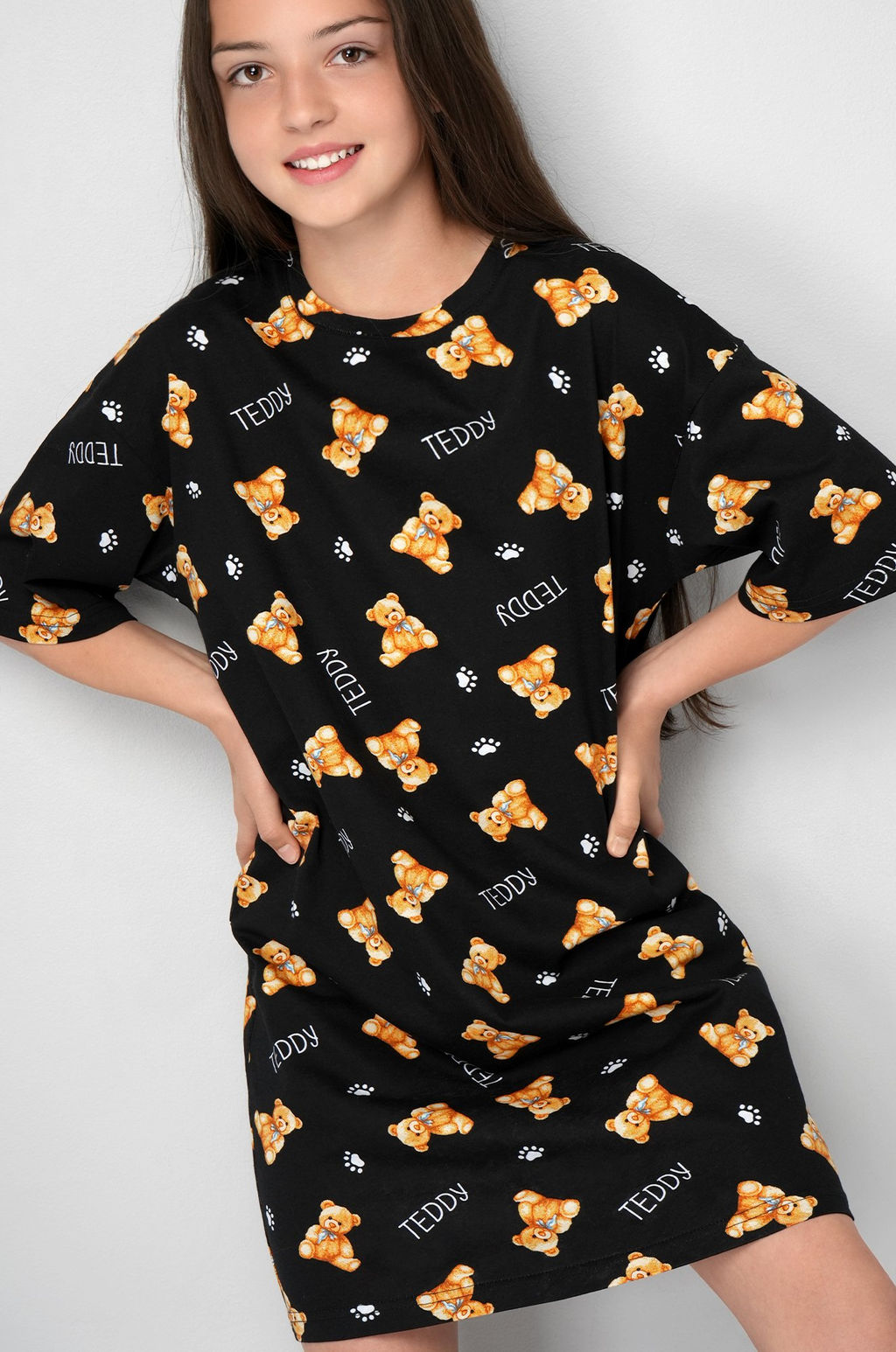 Туника оверсайз для девочки Happyfox - Happy fox фото 6