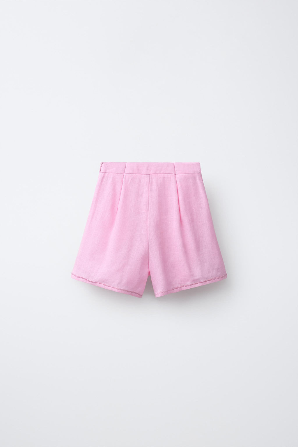 BERMUDA 100% LINO / Rosa - Zara фото 2