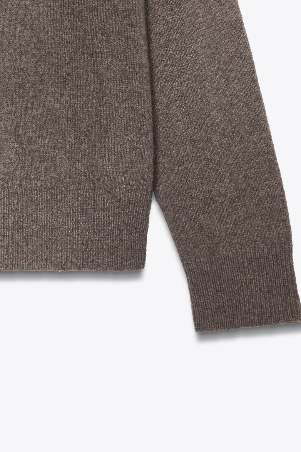 CASHMERE AND WOOL LONG SLEEVE SWEATER - Zara фото 7