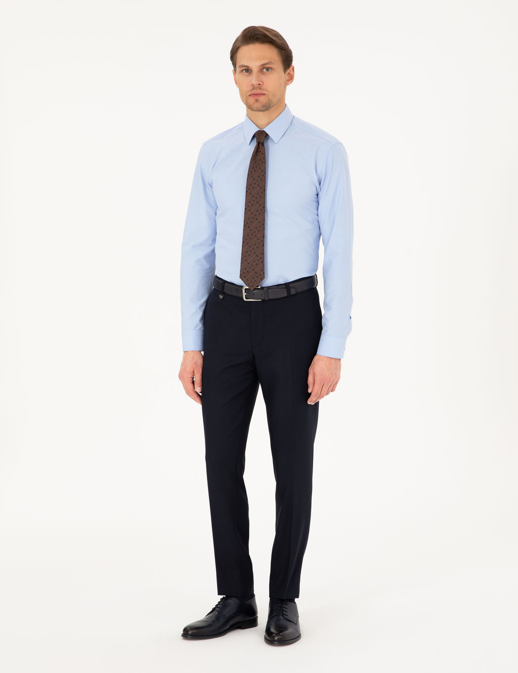 Lacivert Ex. Slim Fit Kuma_ Pantolon