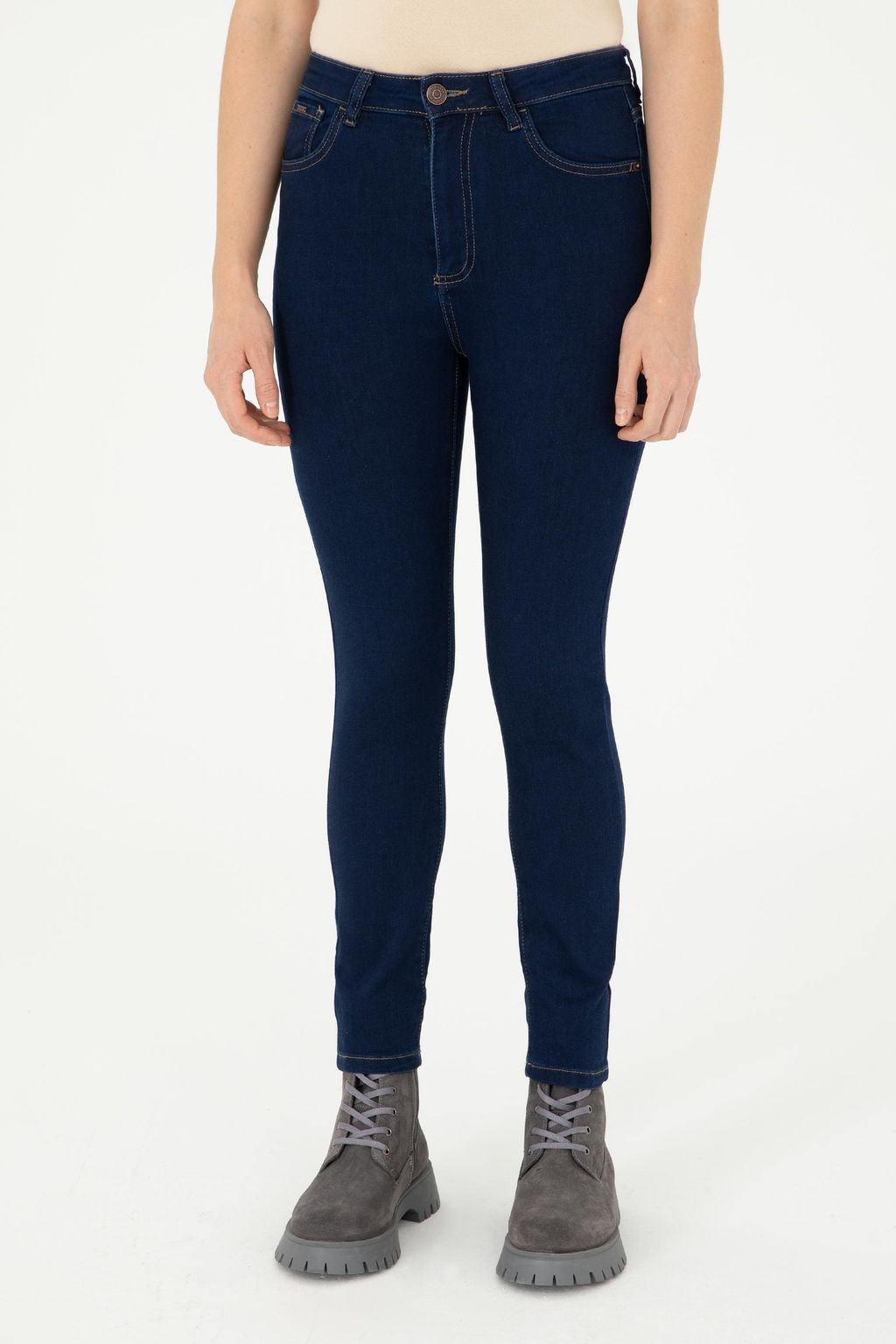 Женские сиреневые джинсовые брюки - U.s. polo assn фото 8