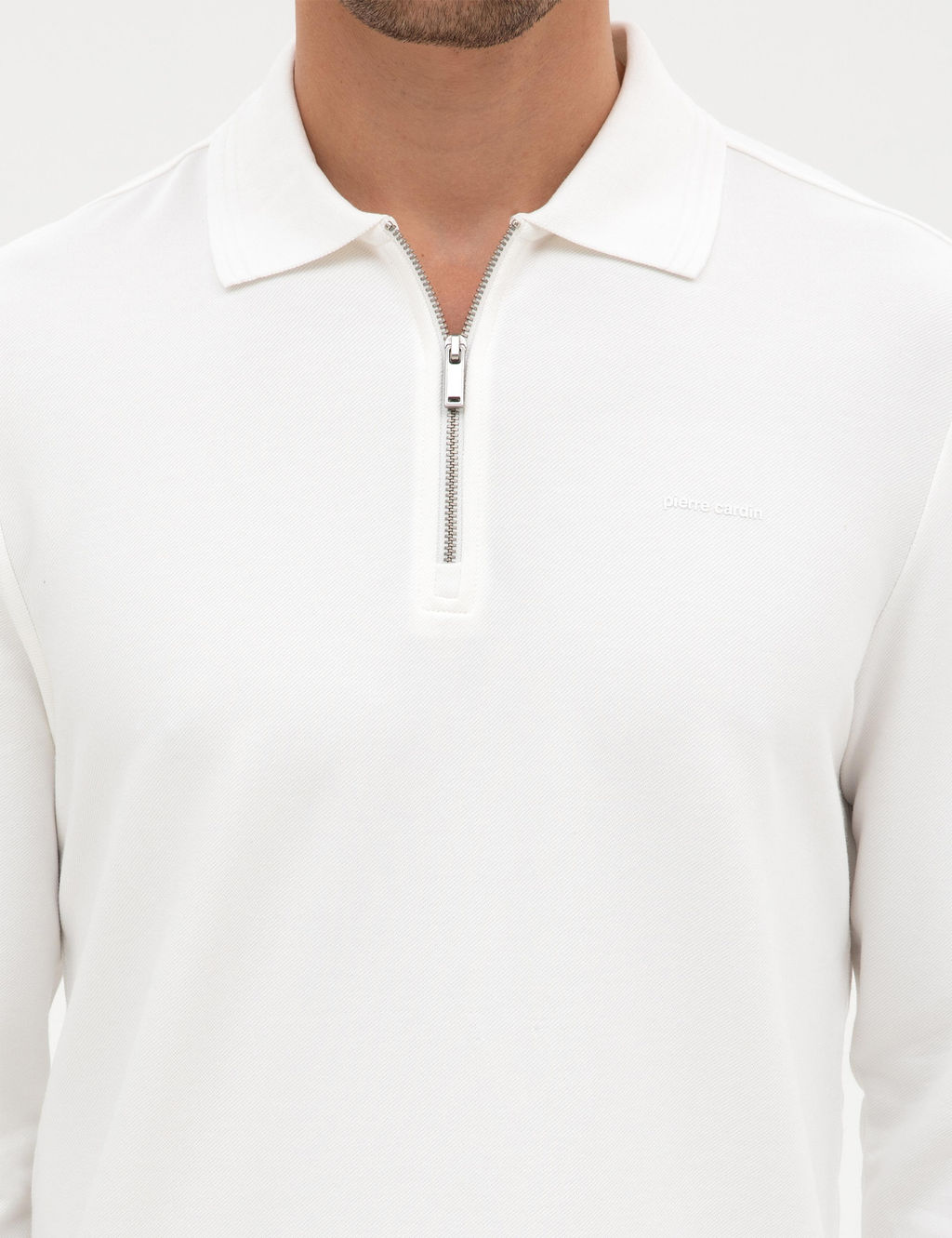 Ekru Regular Fit Sweatshirt - Pierre cardin фото 6