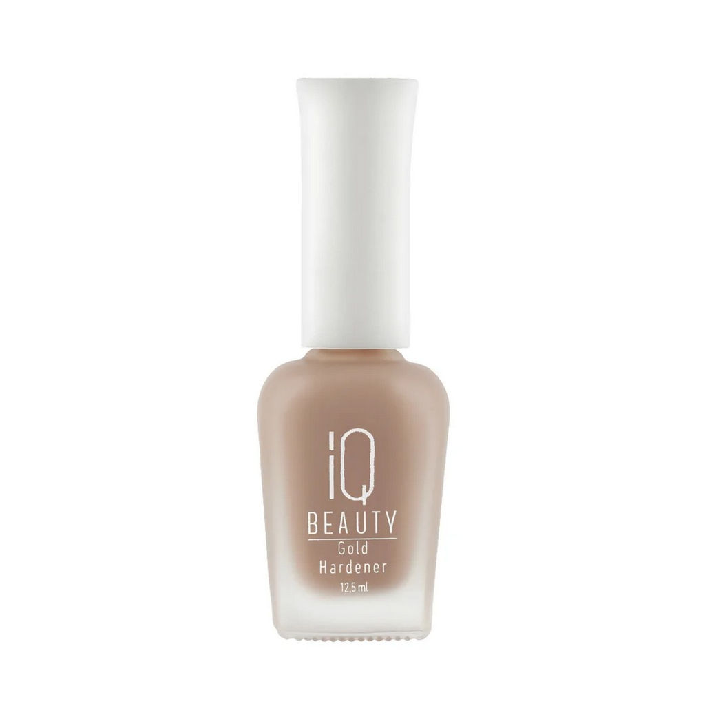 IQ Beauty Укрепитель для ногтей с коллоидным золотом / Gold Hardener Nude, 12,5 мл  фото 8