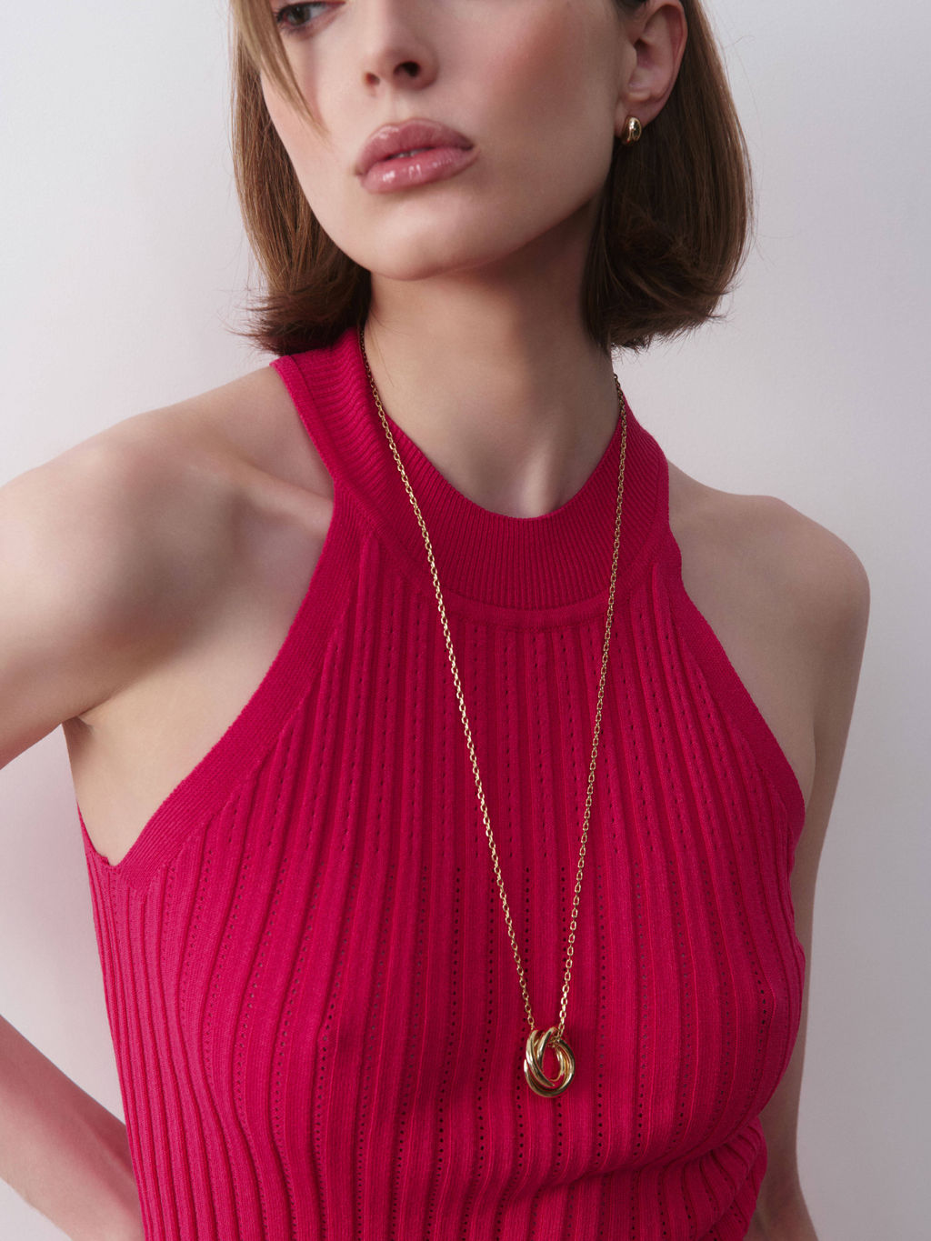 CONTE LDK 2324 Топ женский fuchsia - Conte elegant фото 4