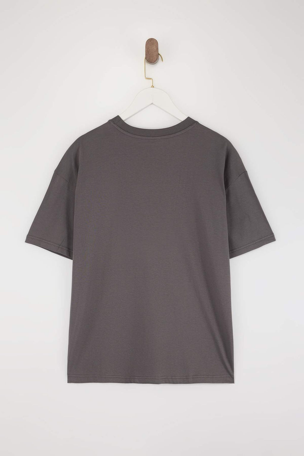 TRENDYOL MAN Siyah Oversize/Genis Kesim Bask?l? %100 Pamuklu T-Shirt TMNSS23TS00261 - Trendyolmilla фото 54