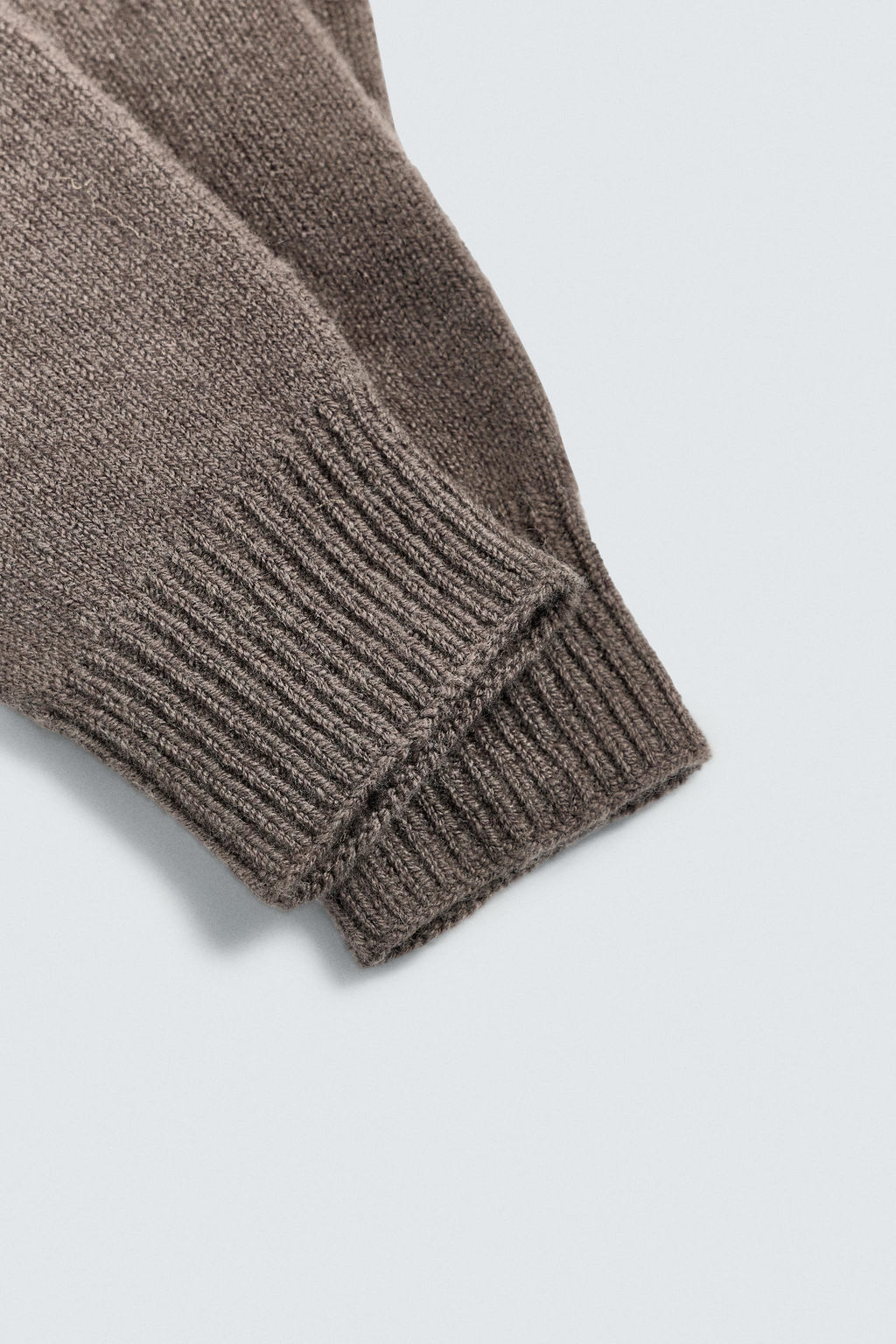 WOOL AND CASHMERE KNITTED GLOVES
