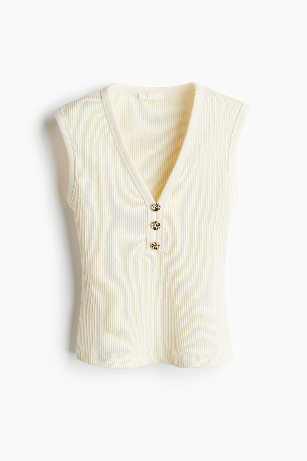 Top de canale con botones - H&m фото 4