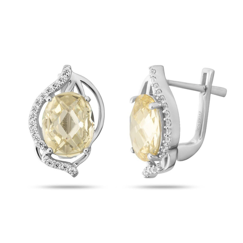 Серьги, крайола циркон, Маргарита