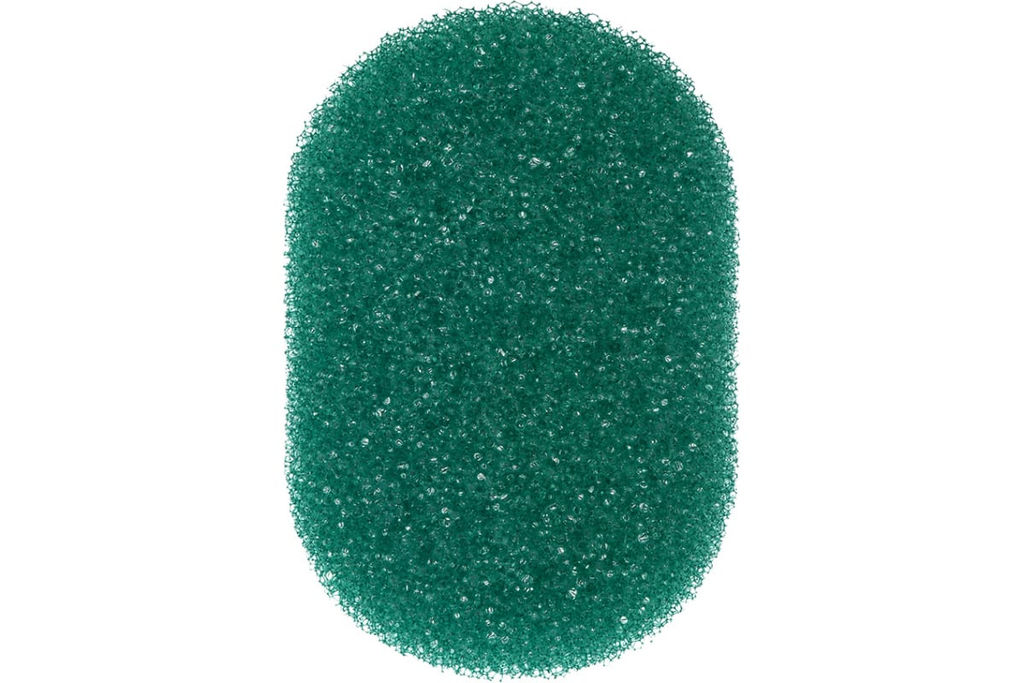 Мочало поролоновая 14*9,5*4 см массажная овальная Антицеллюлит,Банные штучки, арт. 32606 - Полимербыт фото 3