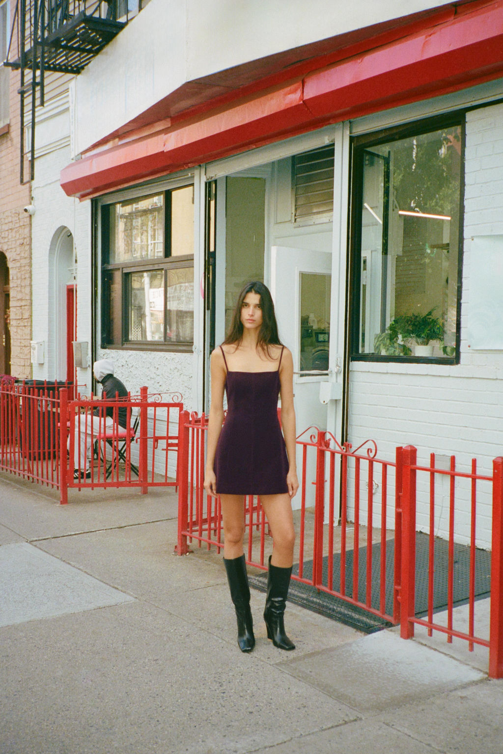 VOLUMINOUS SHORT DRESS