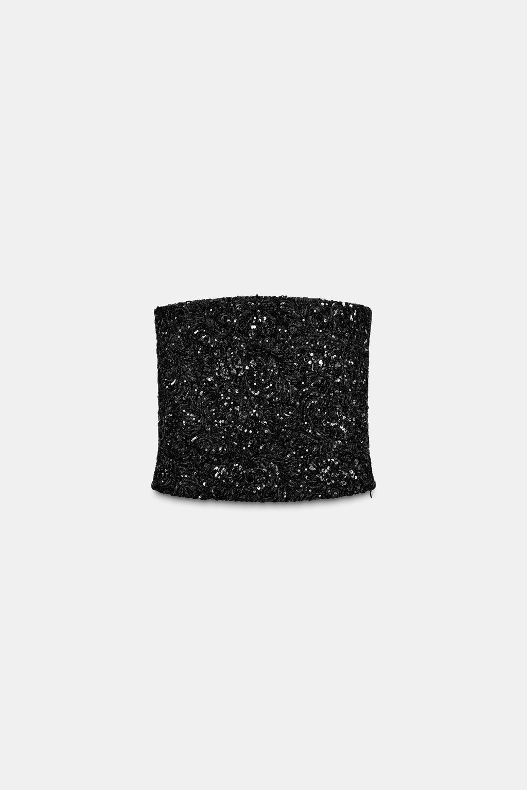 SEQUIN VELVET TOP - Zara фото 7