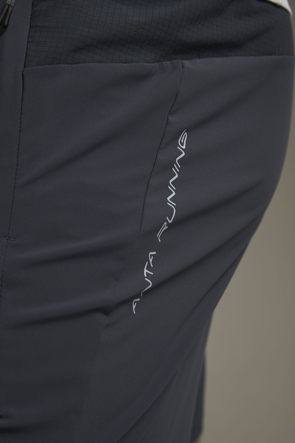 Шорты текстильные Темно-синий ADVANCED RUNNING Woven Shorts - Anta фото 6