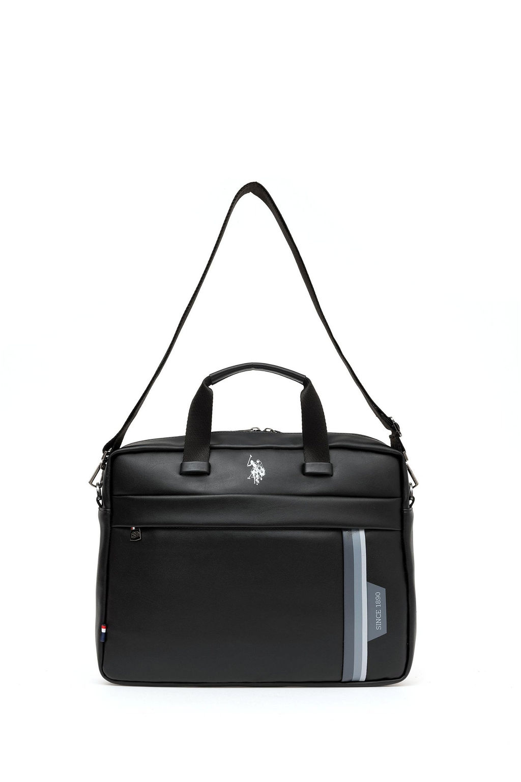 U. S. Polo Assn / Мужская черная сумка - U.s. polo assn фото 4