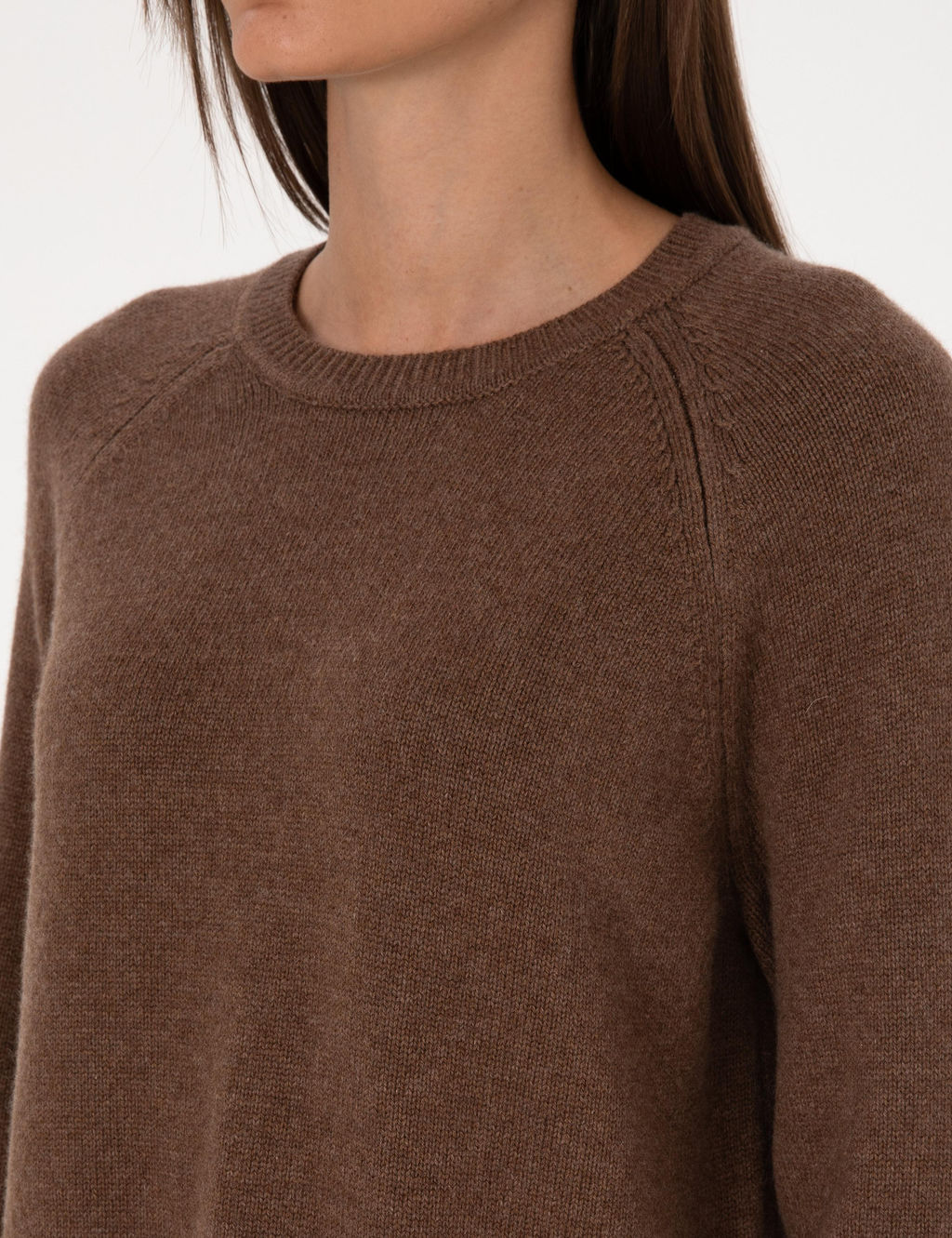 Kahverengi Comfort Fit Y_n Kar___ml_ Kazak - Pierre cardin фото 7
