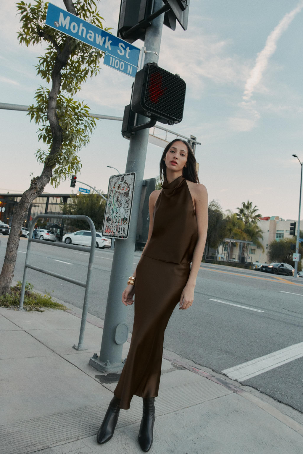 SATIN MIDI SKIRT - Zara фото 10
