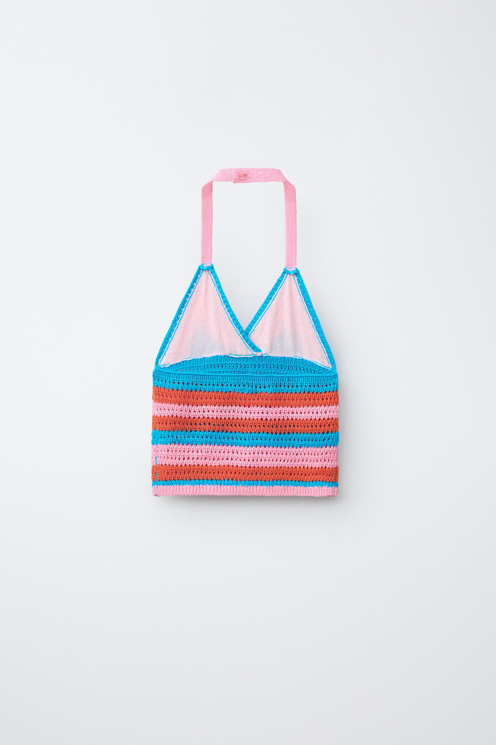 TOP PUNTO CROCHET / Multicolor