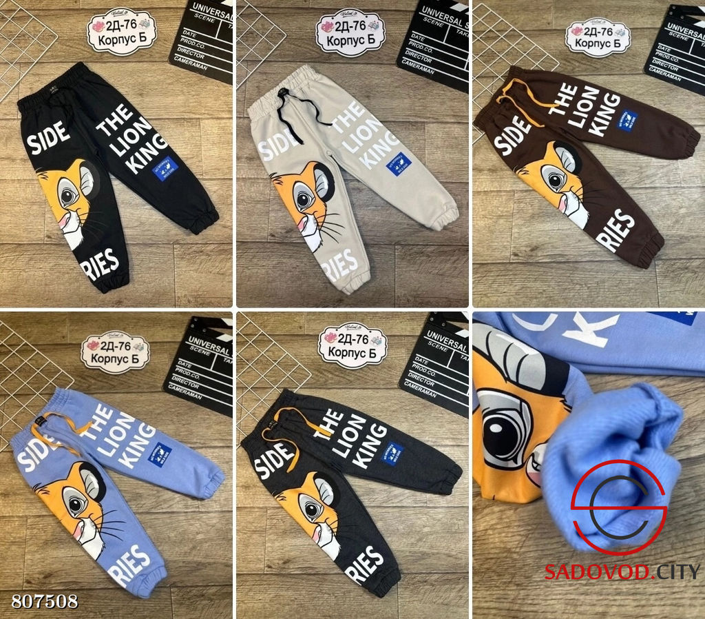 брюки для мальчика с начесом - Bruno фото 2