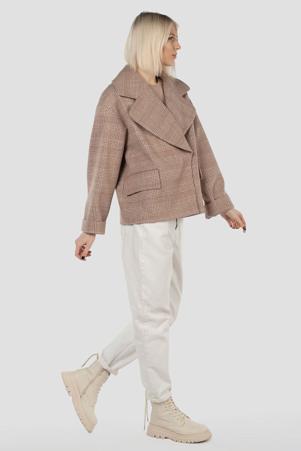 Пальто женское демисезонное - El podio фото 5