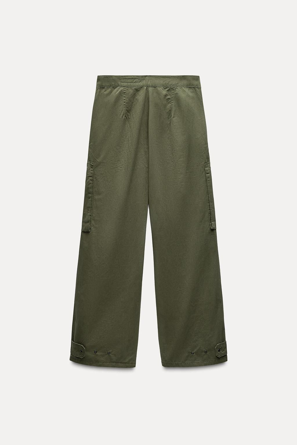 ZW COLLECTION CARGO TROUSERS - Zara фото 7
