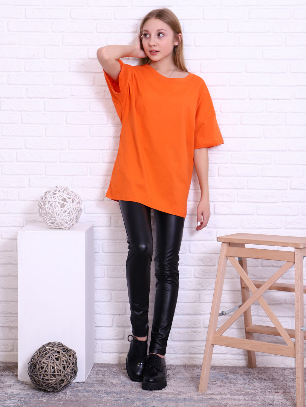 Футболка "Лето" оранжевый