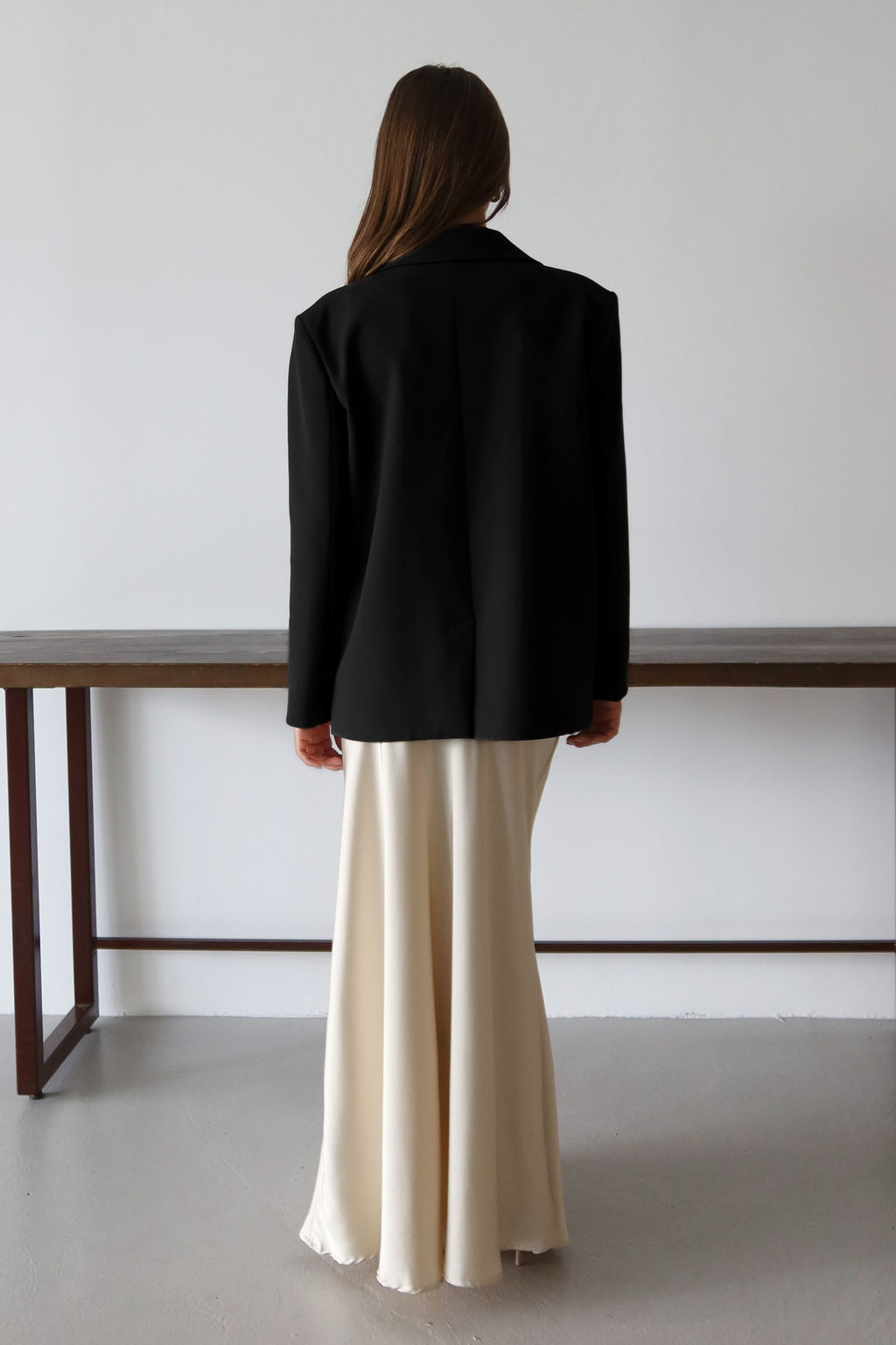 Siyah Normal/Regular Kal?p Dokuma Blazer Ceket TWOAW26BC00040