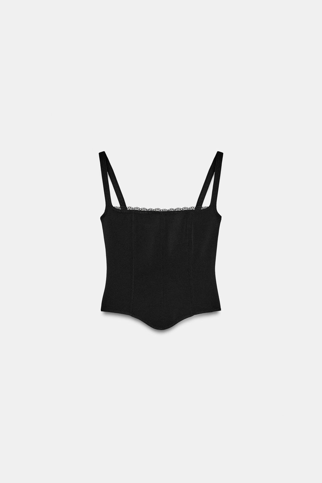 VARSITY BANDEAU TOP - Zara фото 8