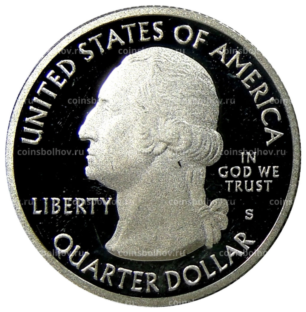 1/4 доллара (25 центов) 2012 года S США Национальные парки № 15  Денали