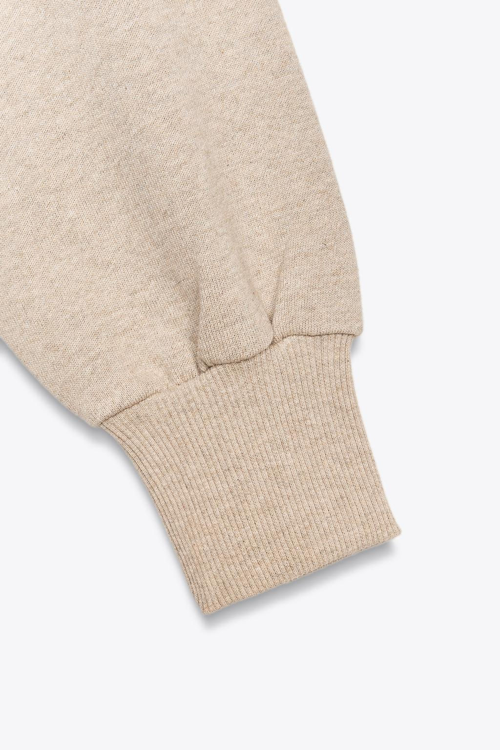 BALLOON CROPPED SWEATSHIRT - Zara фото 7