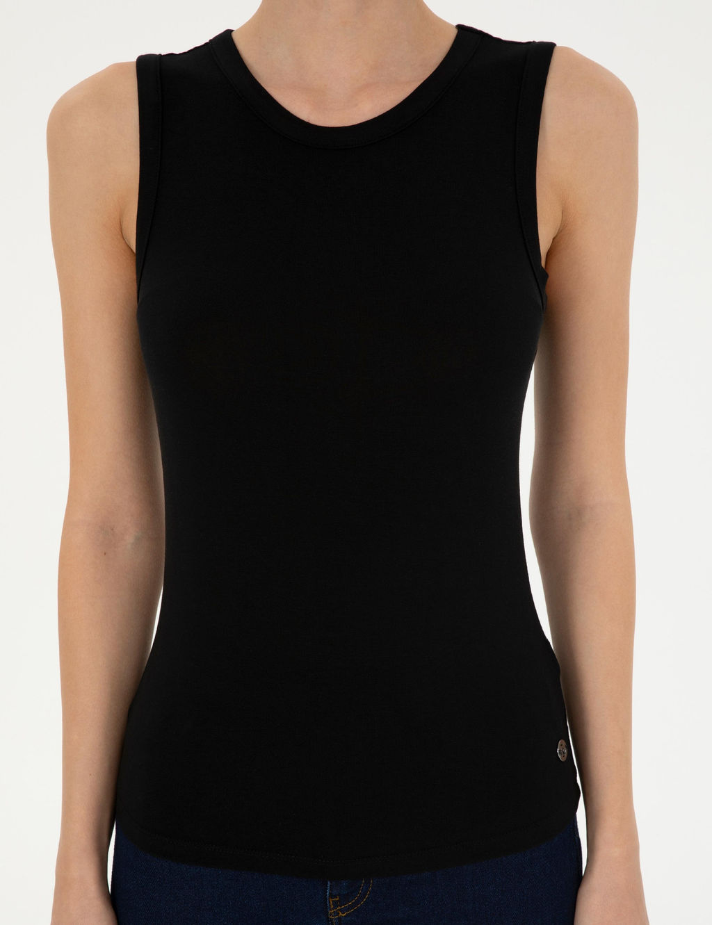 Siyah Slim Fit _rme Bluz - Pierre cardin фото 6