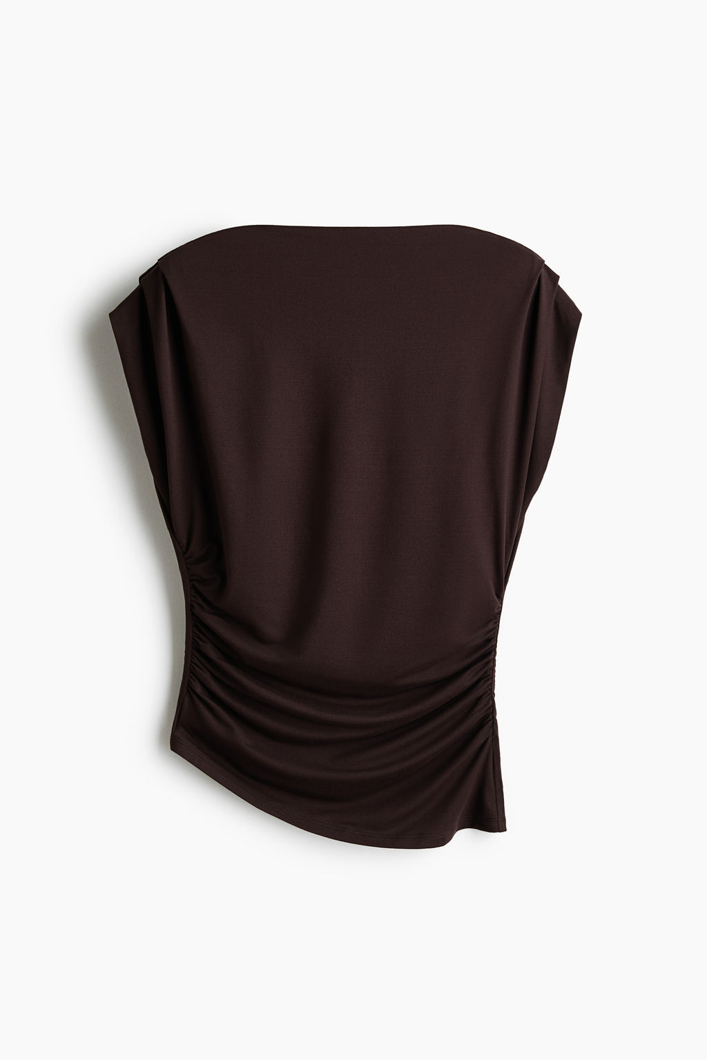 Top drapeado con escote barco - H&m фото 4