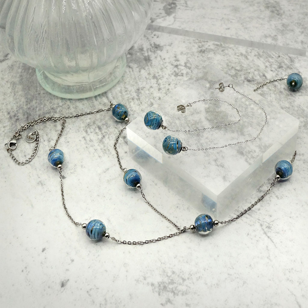 Серьги из муранского стекла AIRY LS3250