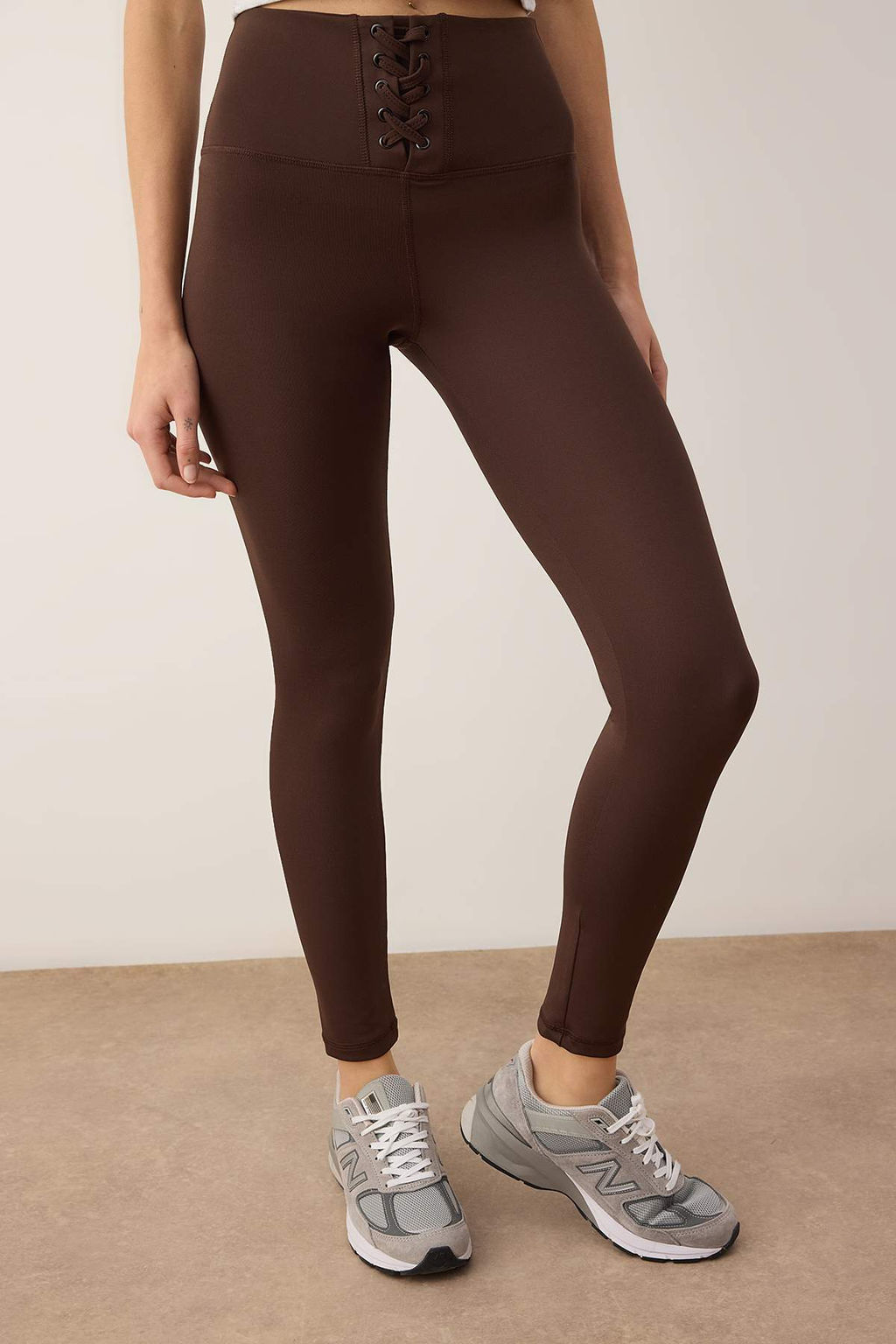 Kahverengi Dalg?c/Scuba Spor Tayt THMAW26TY00017 - Trendyolmilla фото 4