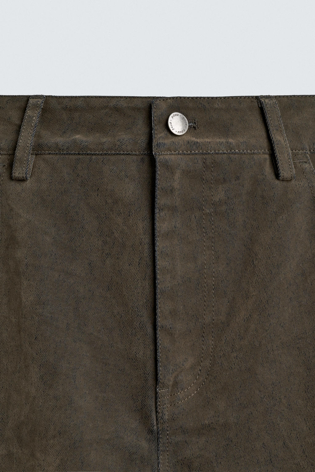 VELOUR BAGGY FIT TROUSERS - Zara фото 6