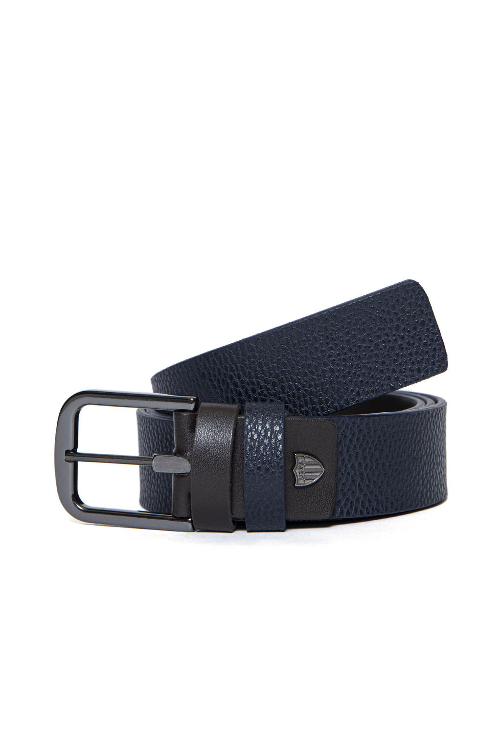 Erkek _ift Tarafl_ Lacivert Kemer