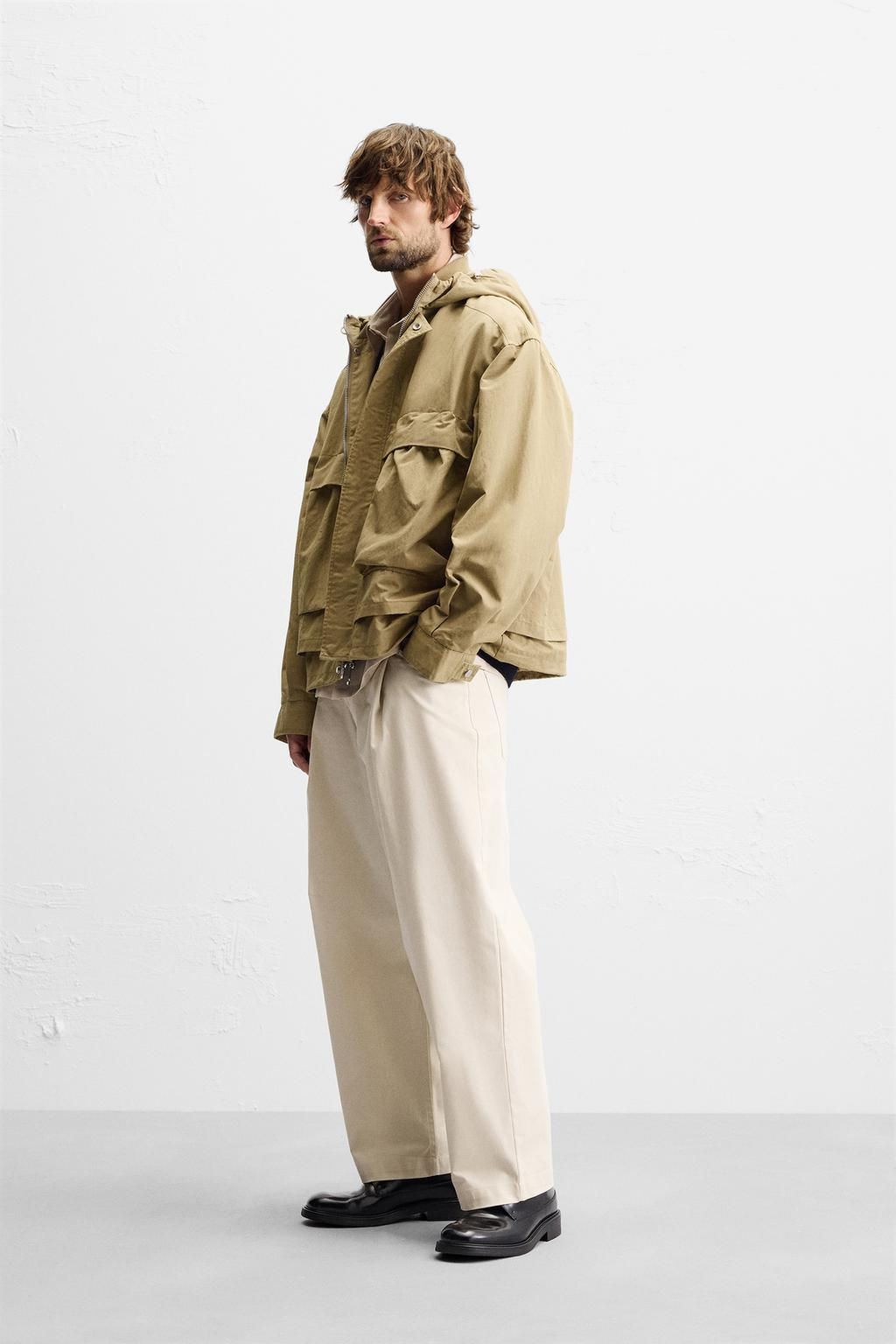 BOXY FIT PARKA WITH POCKETS - Zara фото 4