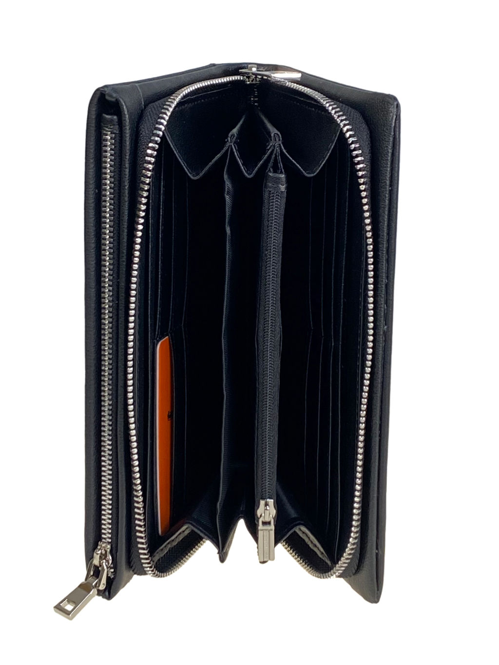 Клатч мужской из натуральной кожи, цвет черный - Greta фото 2