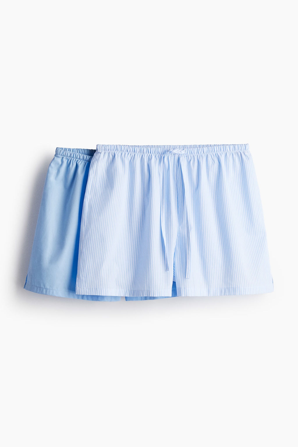 Pack de 2 pantalones cortos de pijama en popelina - H&m фото 6