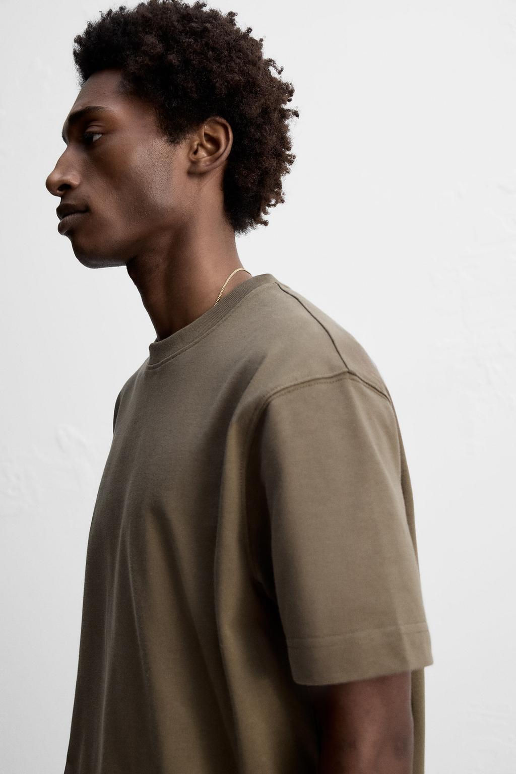 EXTRA HEAVYWEIGHT T-SHIRT - Zara фото 9