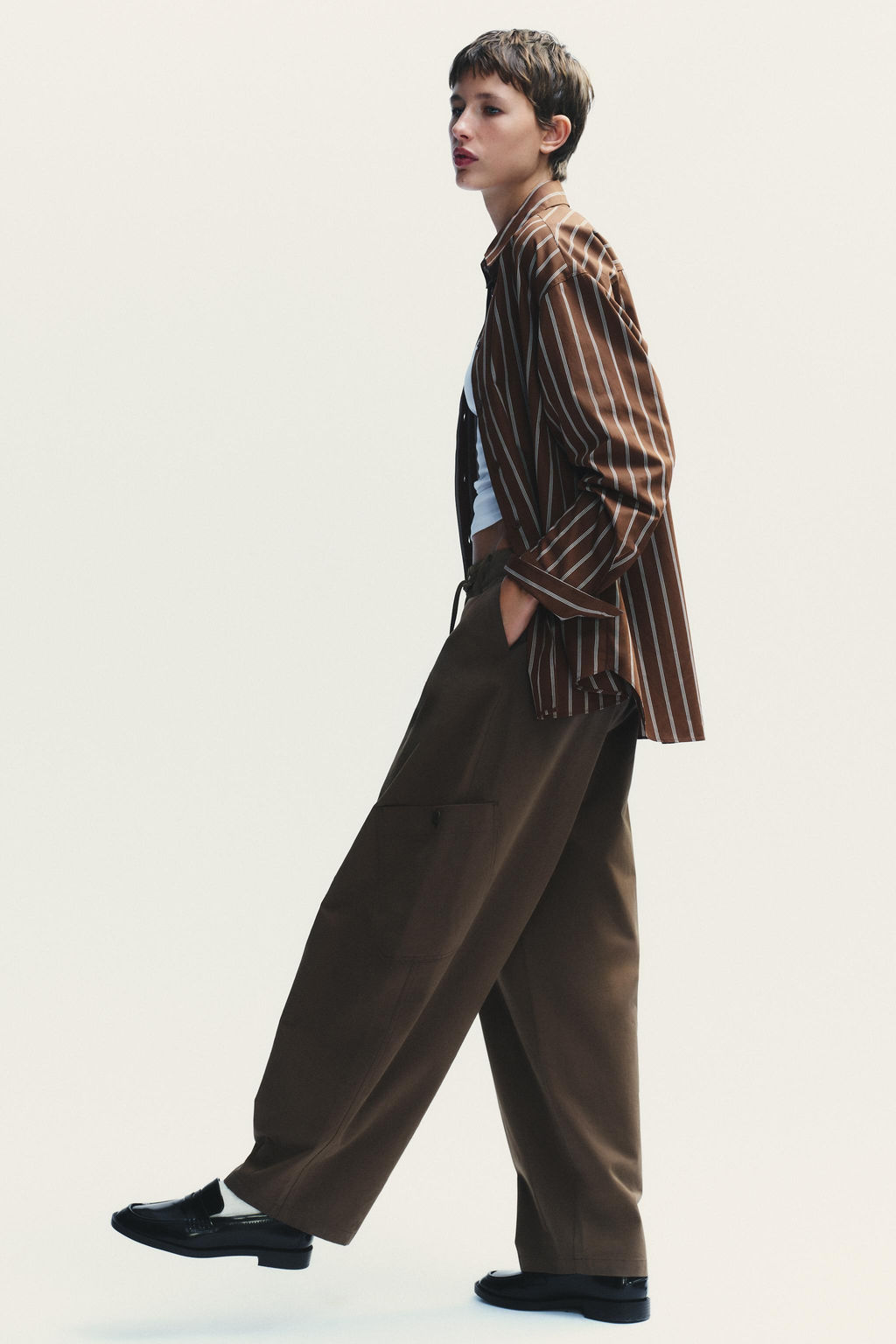BALLOON CARGO TROUSERS - Zara фото 4