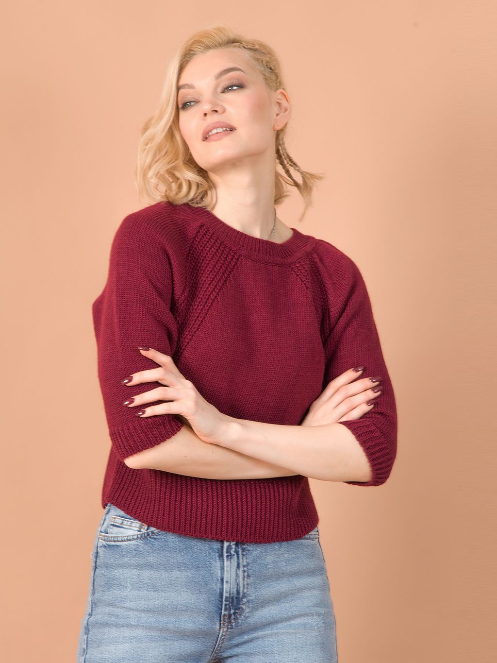 Джемпер вязаный - Stilla фото 9