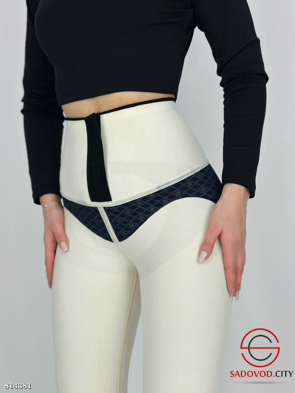Лосины рубчик с корсетом - Bruno фото 2