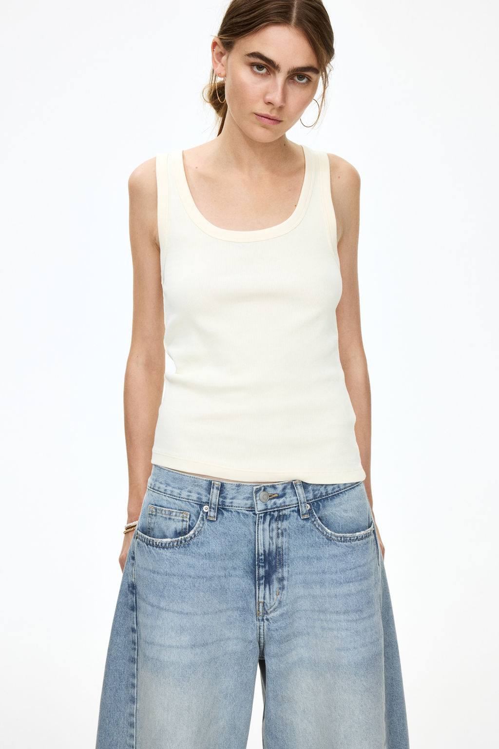 Barrel Regular Waist Jeans - H&m фото 9