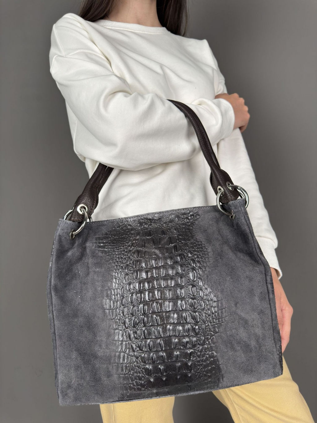 Сумка женская из телячьей кожи