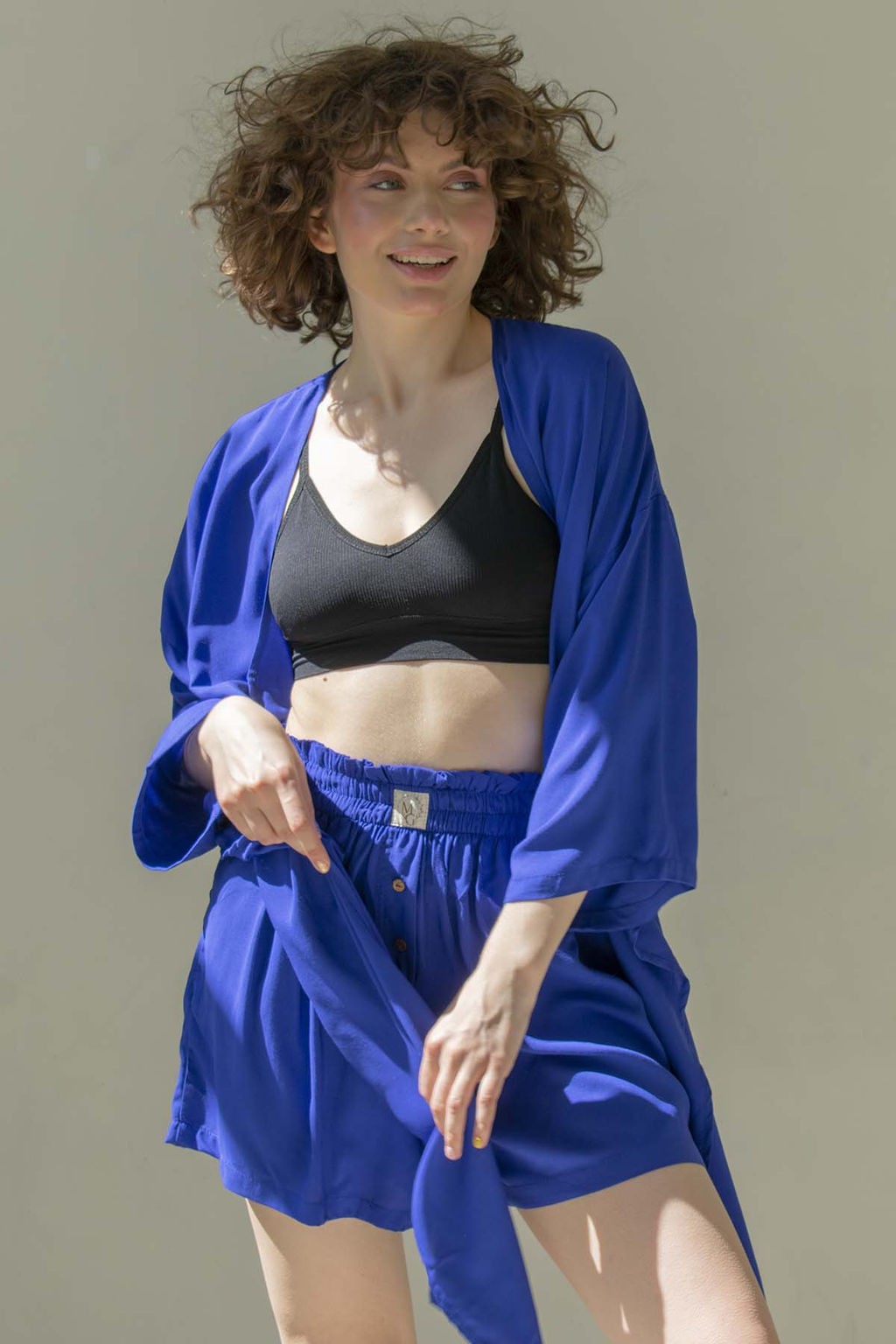 Топ женский EASY032/01/Васильковый