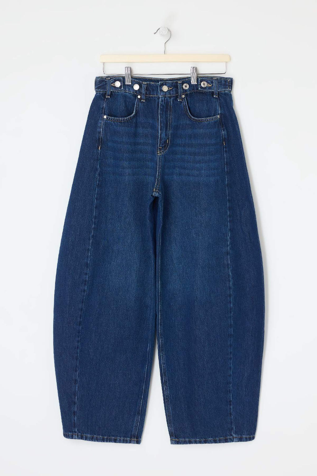 Mavi Yuksek Bel Baggy Tencel Kar?s?ml? Jeans TWOSS26JE00192 - Trendyolmilla фото 5